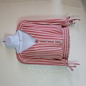 FAITH AND JOY  RAYON BLOUSE SIZE M